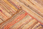 Weave of Multicolored Freestyle Vintage Primitive Moroccan Kilim 73017 by Nazmiyal Antique Rugs