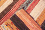 Weave of Tribal Eclectic Vintage Moroccan Kilim Rug 73004 by Nazmiyal Antique Rugs