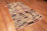 Whole View of Colorful Tribal Vintage Moroccan Kilim Rug 72983 by Nazmiyal Antique Rugs