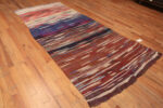 Whole View of Gallery Size Colorful Vintage Moroccan Kilim Rug 72989 by Nazmiyal Antique Rugs
