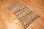 Whole View of Multicolored Freestyle Vintage Primitive Moroccan Kilim 73017 by Nazmiyal Antique Rugs