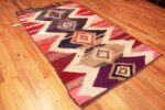 Whole View of Vintage Moroccan Boucherouite Geometric Rug 72984 by Nazmiyal Antique Rugs