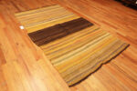 Whole View of Warm Colors Vintage Moroccan Flatweave Rug 72985 by Nazmiyal Antique Rugs
