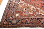 Corner Of Large Antique Persian Heriz Serapi Rug 73061 by Nazmiyal Antique Rugs