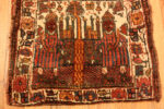 Pair Of Pictorial Antique Persian Afshar Tribal Bags 73114 by Nazmiyal Antique Rugs