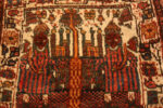 Pair Of Pictorial Antique Persian Afshar Tribal Bags 73114 by Nazmiyal Antique Rugs