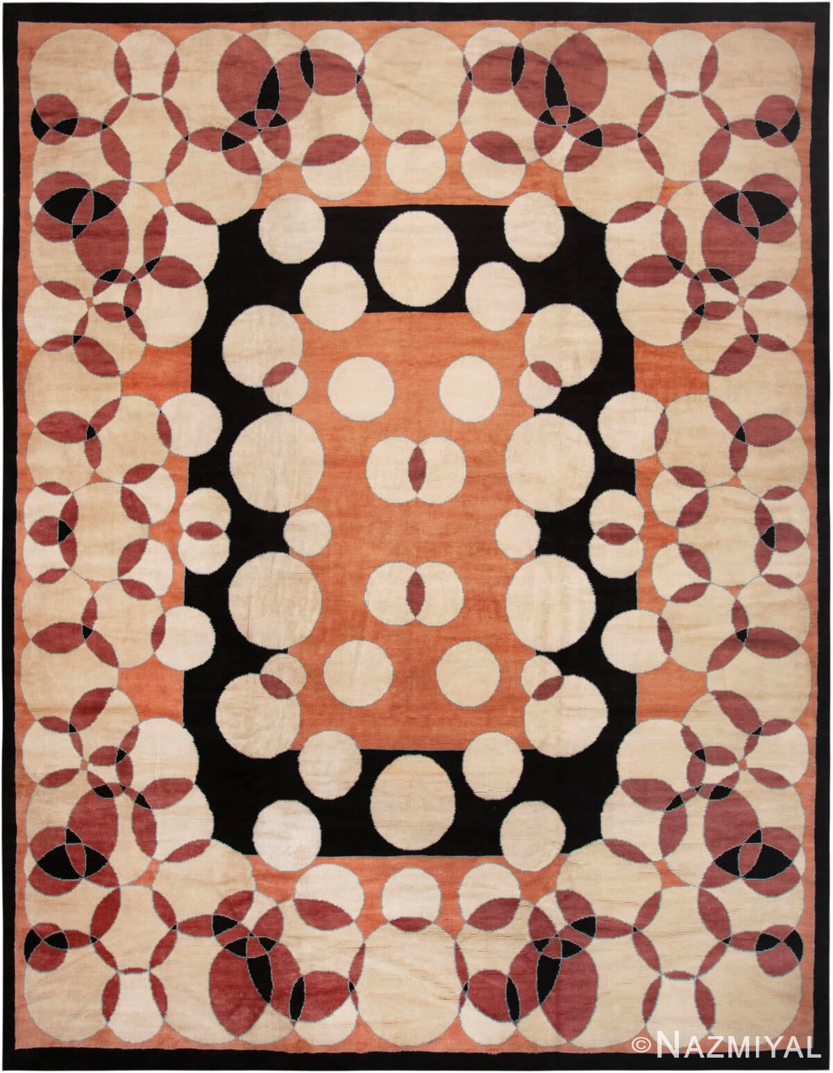 Art Deco Design Geometric Contemporary Rug 61155 by Nazmiyal Antique Rugs