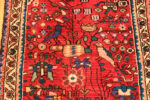 Birds Of Vintage Persian Bird Design Hamadan Runner Rug 73178 by Nazmiyal Antique Rugs