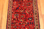 Center Of Vintage Persian Bird Design Hamadan Runner Rug 73178 by Nazmiyal Antique Rugs