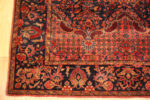 Corner Of Cypress Tree Design Antique Persian Kashan Rug 73166 by Nazmiyal Antique Rugs