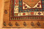 Corner Of Tribal Antique Persian Serab Runner Rug 73177 by Nazmiyal Antique Rugs