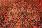 Details Of Cypress Tree Design Antique Persian Kashan Rug 73166 by Nazmiyal Antique Rugs