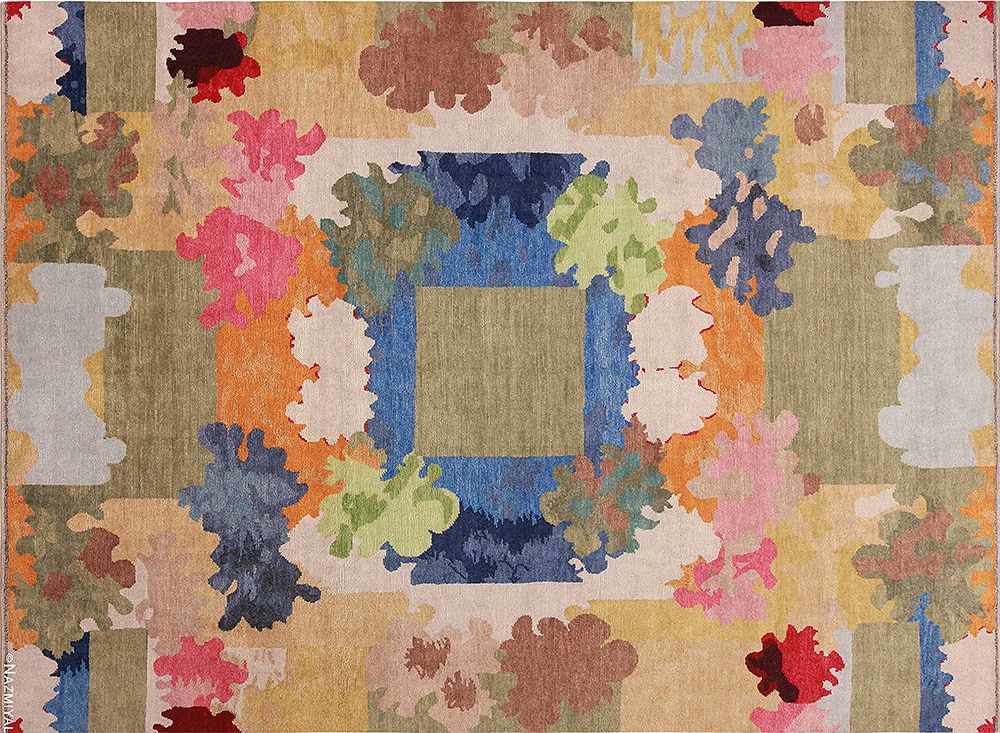 Modern Swedish Design India Rug #61118 Modern Swedish Design India Rug 61118 By Nazmiyal Antique Rugs