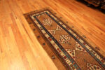 Side Of Tribal Antique Persian Serab Runner Rug 73177 by Nazmiyal Antique Rugs