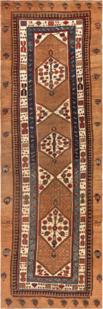 Tribal Antique Persian Serab Runner Rug 73177 by Nazmiyal Antique Rugs