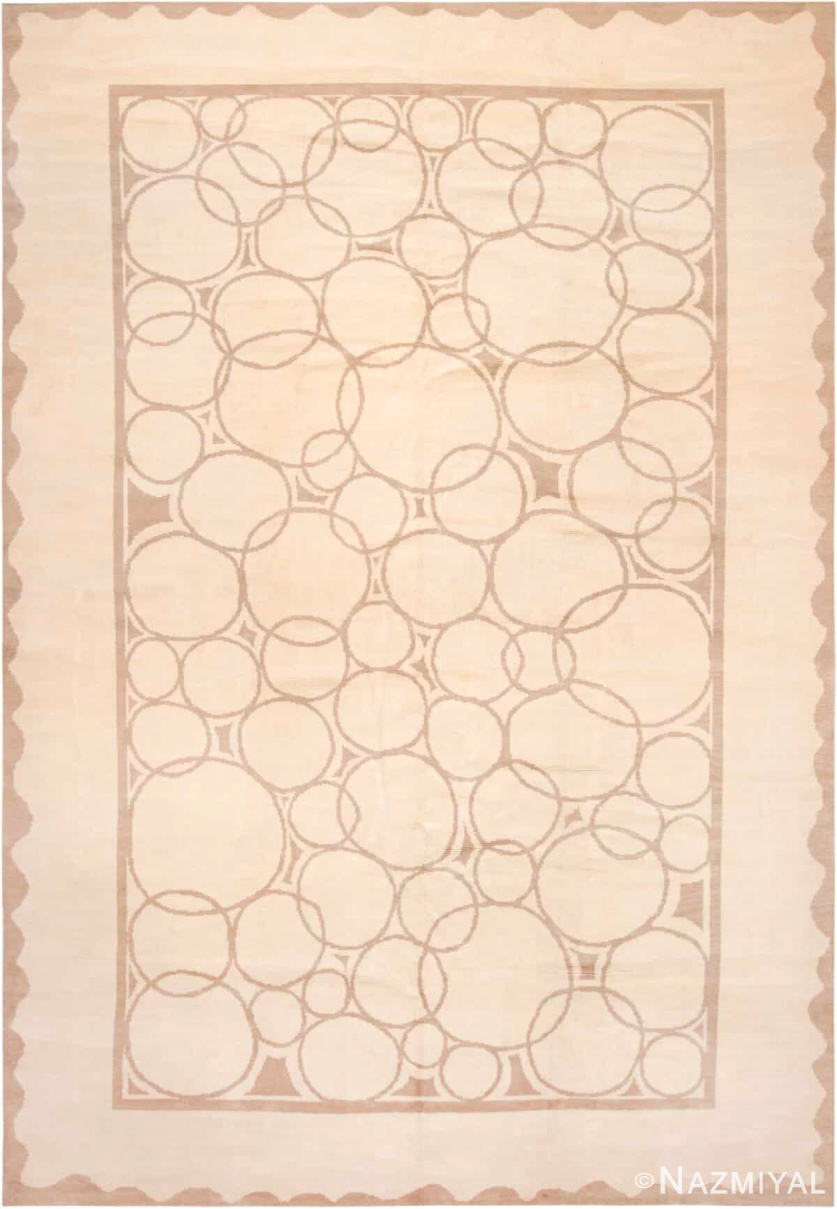 Geometric Modern Contemporary Area Rug 61184 by Nazmiyal Antique Rugs