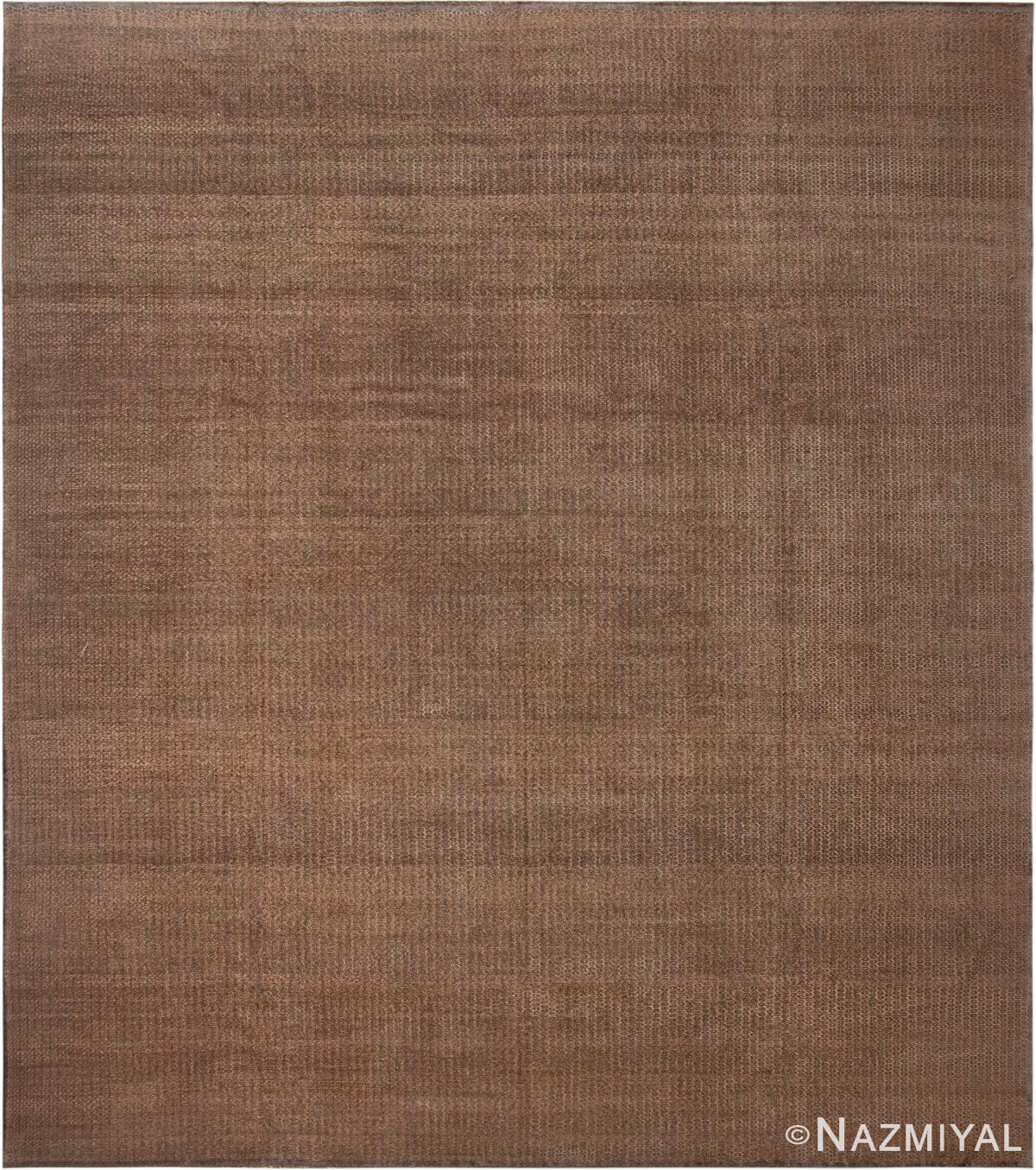 Silk & Wool Textured Contemporary Rug 61183 by Nazmiyal Antique Rugs