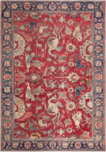 Antique Indian Agra Rug 15146 by Nazmiyal Antique Rugs