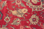 Close Up Of Antique Indian Agra Rug 15146 by Nazmiyal Antique Rugs