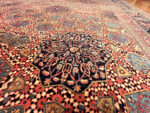 Medallion Of Large Fine Antique Persian Mohtashem Kashan Rug 73066 by Nazmiyal Antique Rugs