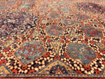 Motif Of Large Fine Antique Persian Mohtashem Kashan Rug 73066 by Nazmiyal Antique Rugs
