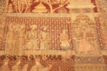 Sultan Of Antique Turkish Keysari Pictorial Silk Rug 73045 by Nazmiyal Antique Rugs