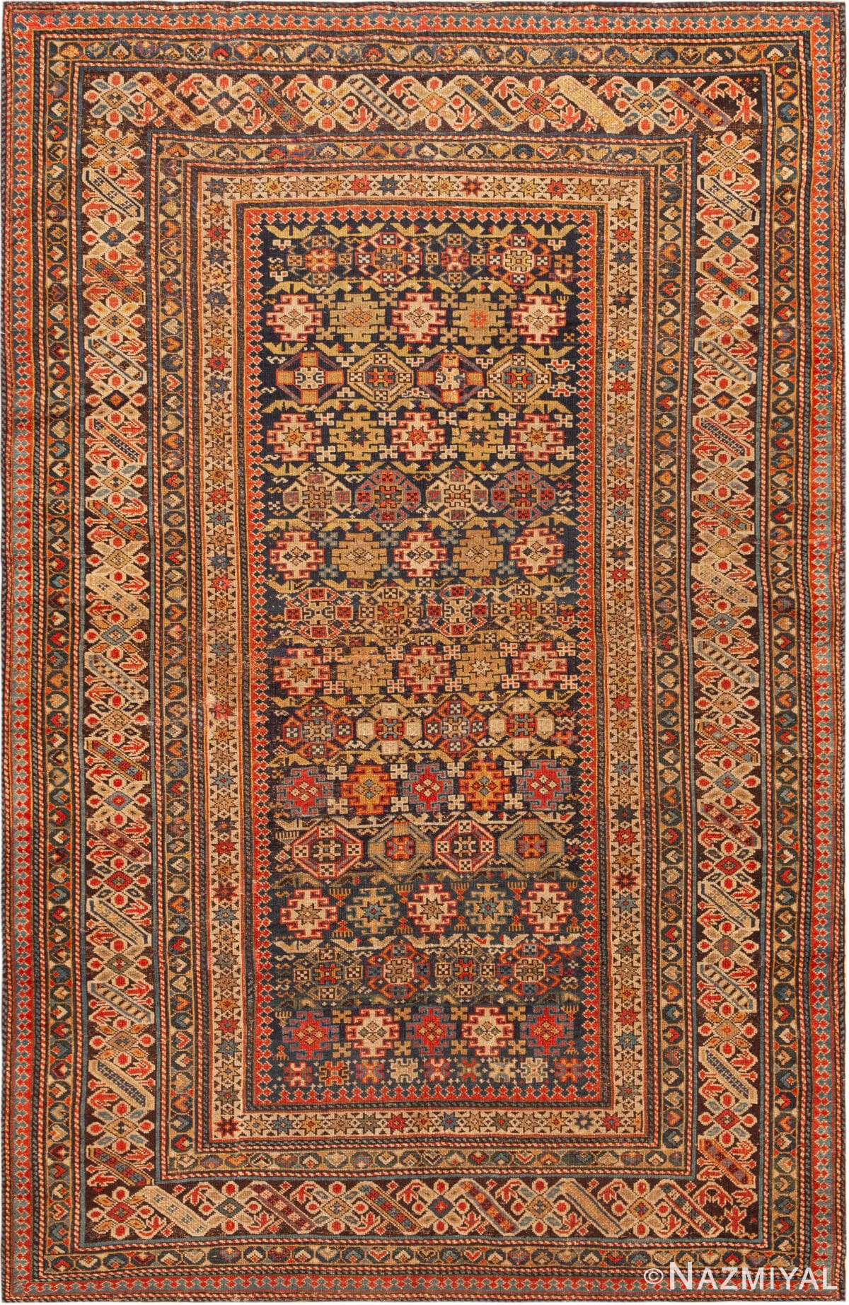Antique Caucasian Chi Chi Rug 73185 by Nazmiyal Antique Rugs
