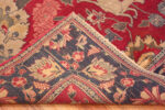 Weave Of Antique Indian Agra Rug 15146 by Nazmiyal Antique Rugs