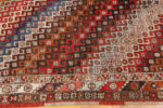 Antique Turkish Bergama Geometric Runner Rug 73083