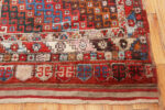 Antique Turkish Bergama Geometric Runner Rug 73083