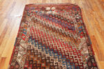 Antique Turkish Bergama Geometric Runner Rug 73083