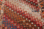 Antique Turkish Bergama Geometric Runner Rug 73083
