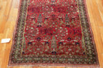 Bottom Of Antique Persian Kerman Cypress Tree Design Rug 73112 by Nazmiyal Antique Rugs