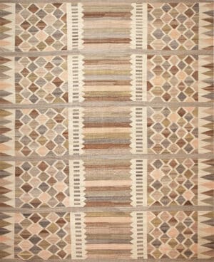 Large Flatweave Modern Geometric Kilim Rug 11924 by Nazmiyal Antique Rugs