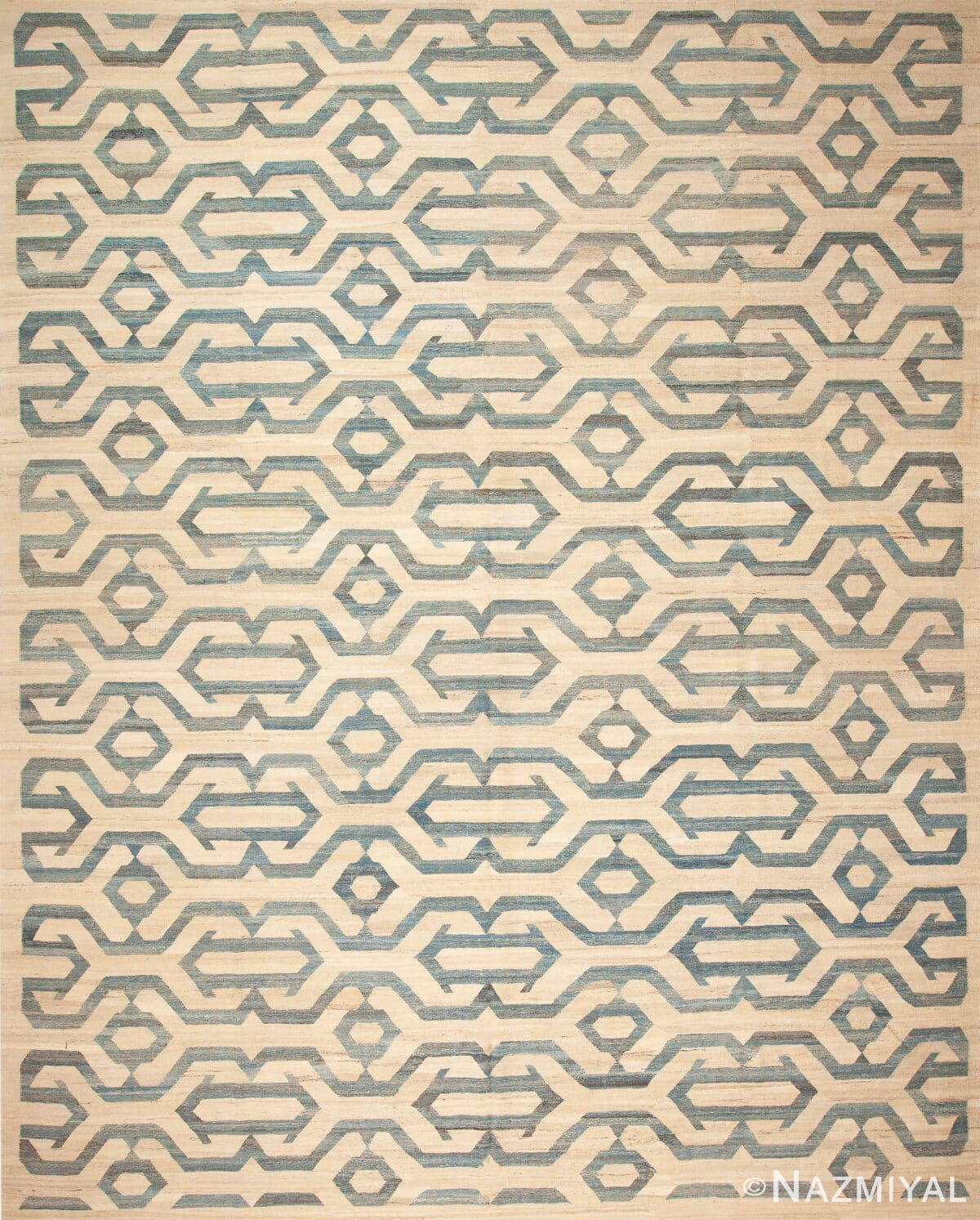 Large Flatweave Modern Abstract Kilim Rug 11942 by Nazmiyal Antique Rugs