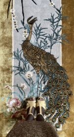 Wendy Morrison Design - Chinese Garden Of Virtue Hand Tufted Runner 21241 by Nazmiyal Antique Rugs
