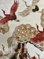Wendy Morrison Design - Cranes in Trees Hand Tufted Rug 21242 by Nazmiyal Antique Rugs