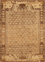 Antique Caucasian Karabagh Small Size Rug 43999 by Nazmiyal Antique Rugs