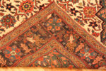 Antique Geometric Design Persian Bidjar Small Rug 73217 by Nazmiyal Antique Rugs