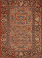 Antique Geometric Design Persian Rug 43860 by Nazmiyal Antique Rugs