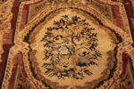Classic European Design Antique Caucasian Karabagh Area Rug 43854 by Nazmiyal Antique Rugs