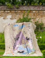 Day Light Wendy Morrison Design - A Mughal Painting Part 2 Hand-Knotted Rug 12131 by Nazmiyal Antique Rugs