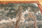 17th Century Antique French Silk and Wool Renaissance Tapestry: Aristocrats at Leisure in an Idyllic Countryside Setting 73309 by Nazmiyal Antique Rugs Collection