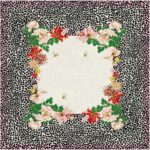 Wendy Morrison Design - Cheetah Florals Hand Tufted Rug 12139 by Nazmiyal Antique Rugs