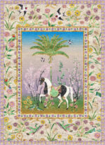 Wendy Morrison Design A Mughal Painting Hand Knotted Rug 12130 by Nazmiyal Antique Rugs