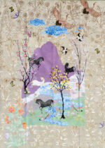 Wendy Morrison Design - A Mughal Painting Part 2 Hand-Knotted Rug 12131 by Nazmiyal Antique Rugs
