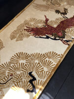 Wendy Morrison Design - Cranes in Trees Hand Tufted Runner Rug 21243 by Nazmiyal Antique Rugs