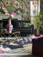 Wendy Morrison Design - Eternity Dark Hand Tufted Rug 21248 by Nazmiyal Antique Rugs