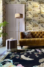 Wendy Morrison Design - Eternity Dark Hand Tufted Rug 21248 by Nazmiyal Antique Rugs