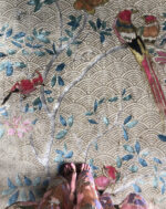 Wendy Morrison Design - Floral Waves Pink Hand-Knotted Rug 21254 by Nazmiyal Antique Rugs